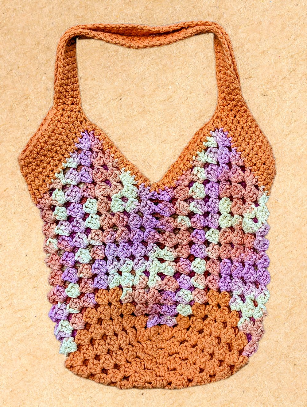 Eco-Friendly Reusable Crochet Market Bag