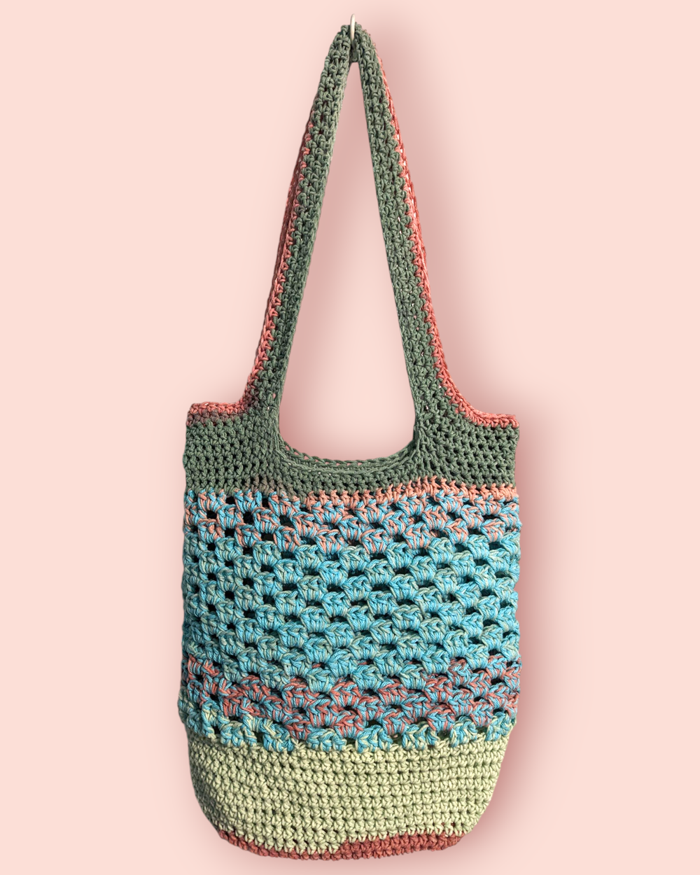 Eco-Friendly Reusable Crochet Market Bag