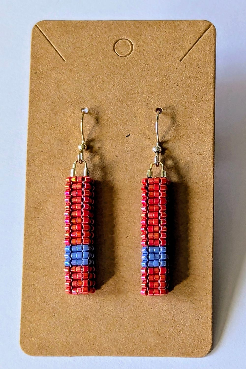Elegant Cubic Pillar Earrings