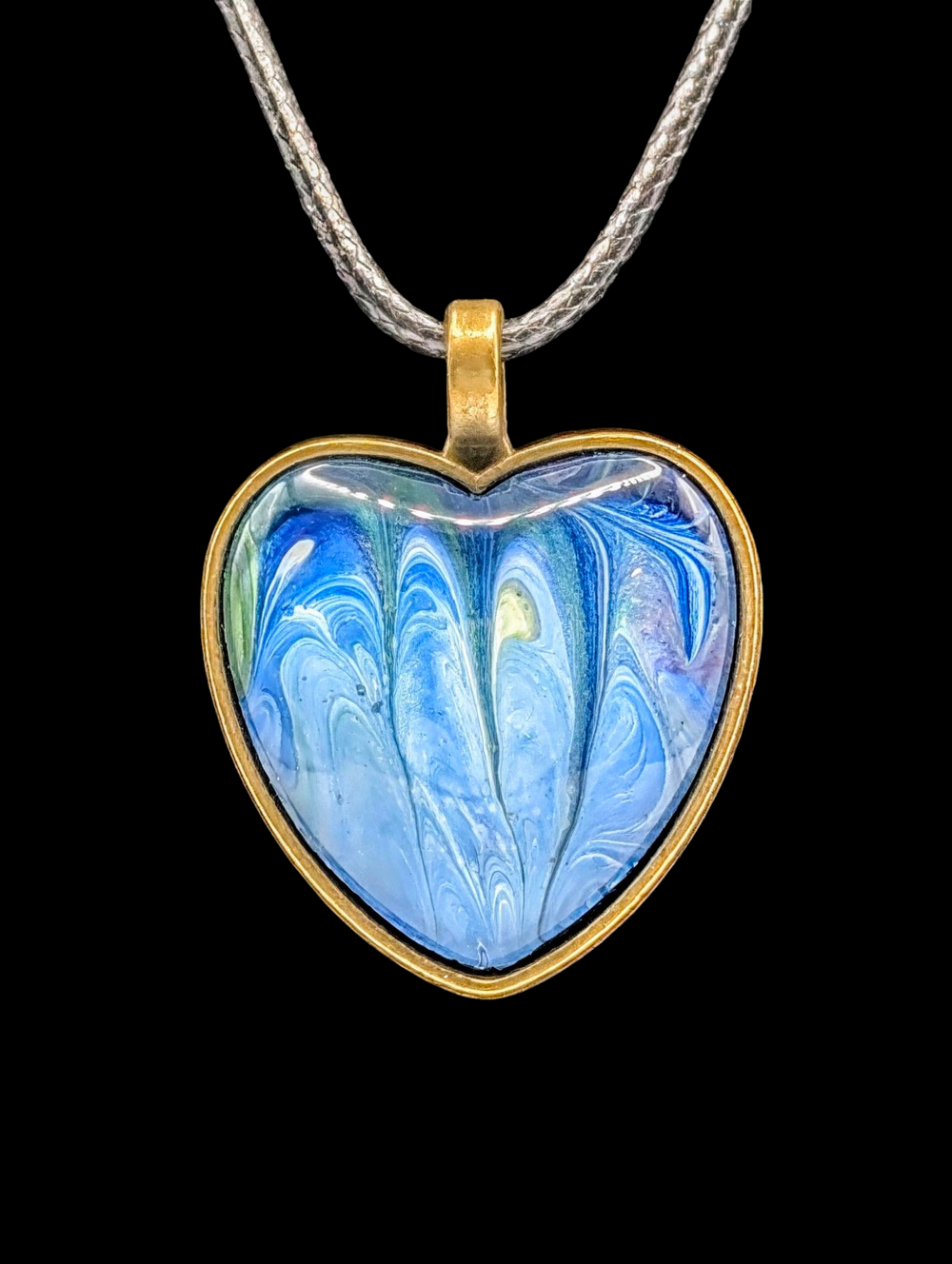 Striking Frozen Heart Necklace